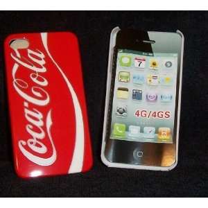  Iphone 4G/4S Plastic Coca Cola Durable Faceplate Cover 