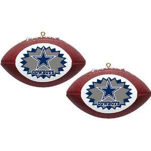  Topperscot Dallas Cowboys Mini Replica Football Ornament 