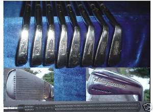 Dunlop Maxpower Blade Golf Irons. Vintage  