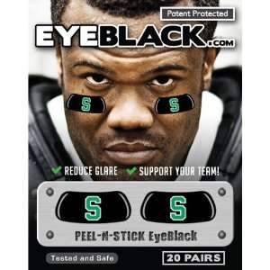  Michigan State Spartans NCAA Peel & Stick Eyeblack Strips 