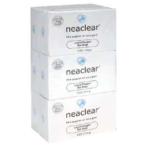  Neaclear Liquid Oxygen Bar Soap 4 Ounce(6 Bars) Package 