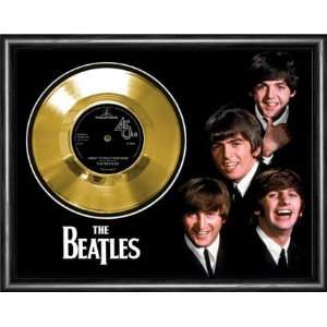  The Beatles I Want To Hold Your Hand Framed Gold Record 