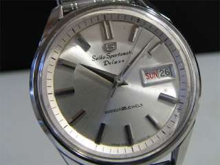 Vintage 1966 SEIKO Automatic watch [Sportsmatic 5 Deluxe] 25J  