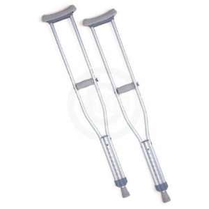  Nova Aluminum Crutches 5.10 in.   6.4 in. 250lb Capacity 