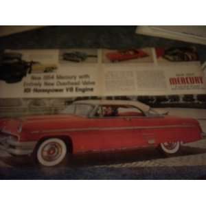  1954 Mercury 2 Page Double Ad 