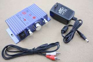 Mini Hi Fi Amplifier for Cars Motorcycle Home Stereo  