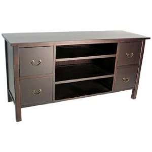    Solid Birchwood Television Stand and Media Cabinet