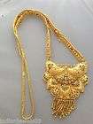   BOLLYWOOD GOLD PLATED GP BIG MANGALSUTRA CHAIN MALA NECKLACE 32 INCH