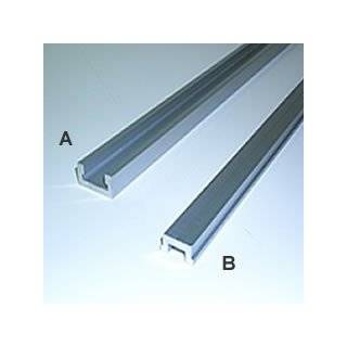 48 ALUMINUM MITER T TRACK WITH MITER T  BAR by Peachtree Woodworking 