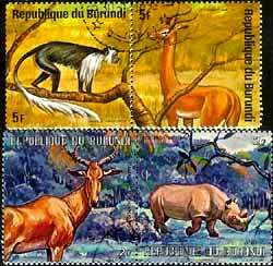 Animals, 200 different stamps collection  
