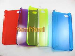   Crystal Skin Cover Protector Case Guard for Apple iPhone 4 4G  