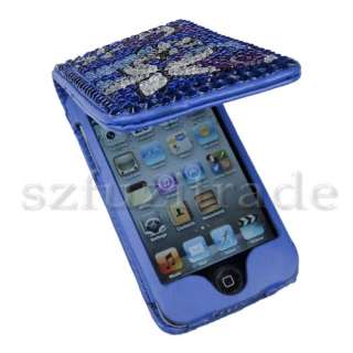   Wallet Leather Case Flip Cover For iPod Touch 4 Gen 4G 4th UK  