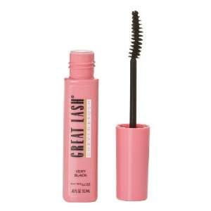  New   Maybelline Great Lash Mascara, Curved Brush, Very 