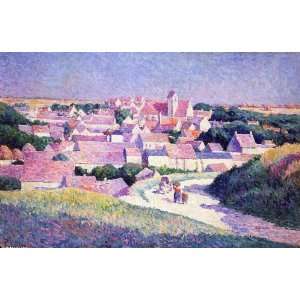  Hand Made Oil Reproduction   Maximilien Luce   24 x 16 