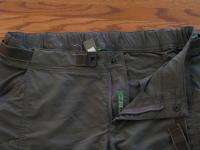 REI Womens Army Olive Green UPF 50+ Convertible Pants Shorts w/ Belt 