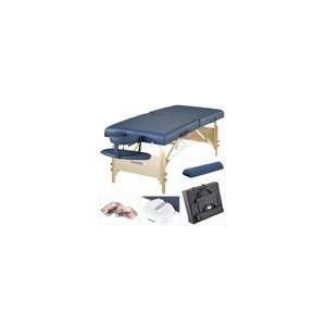   Massage Table Blue with Case, bolster, music CD, pillow covers  28229