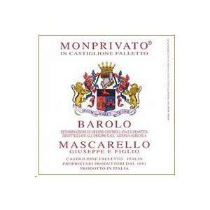  Giuseppe Mascarello Barolo Cru Monprivato Estate Bottled 