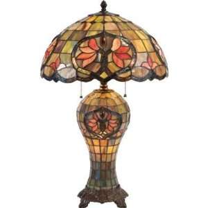  Fruma Intertwining Floral Tiffany Table Lamp