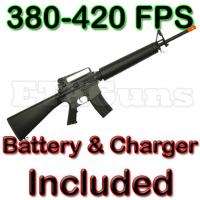   A3 M4 M16A2 M16A3 Full Auto Electric Metal AEG Rifle Gun F6610  