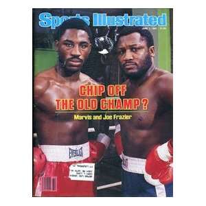  Joe & Marvis Frazier Unsigned Sports Illustrated Magazine 