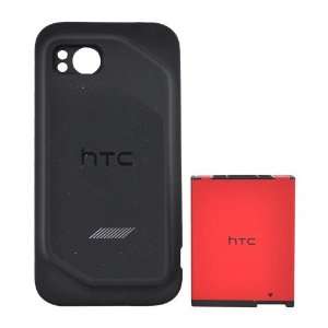   Black OEM Verizon Extended Long Life Battery 2750 mAh Door HTC6452BATX