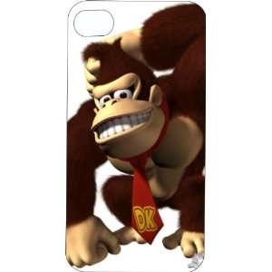  Silicone Rubber Custom Designed Donkey Kong iPhone Case for iPhone 4 