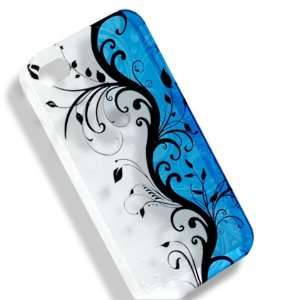   Ivy Pattern Water Droplet 3D Back Rear Case Cover For Apple iPhone 4S