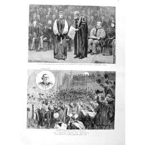  1885 PRINCESS WALES IRELAND TRINITY COLLEGE DUBLIN