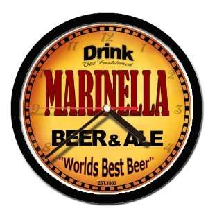  MARINELLA beer and ale cerveza wall clock 