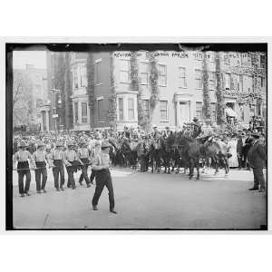  Labor Day Parade,marchers,equestrian reviewers,New York 