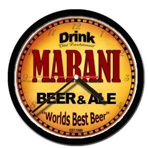  MARANI beer and ale cerveza wall clock 