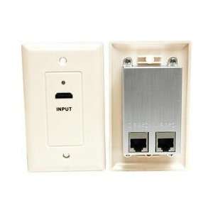  HDmi Over CAT5E Wall Plte Ivry Electronics