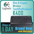 NEW* Logitech USB 2.4 GHz Wireless Touch Keyboard K400 PN 920 003180 