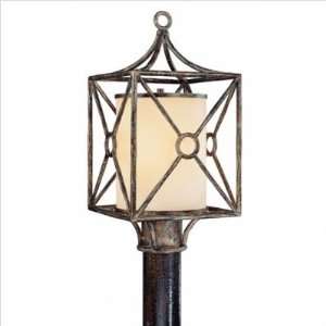  Maidstone Post Lantern in Bronze Leaf