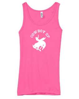 Shirt/Tank   Cowboy Up   western boots country  