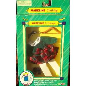    Madeline & Friends   Madeline Clothing Holiday Outfit Toys & Games