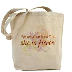  She is Fierce   Swirl Baby Tote Bag by  Beauty