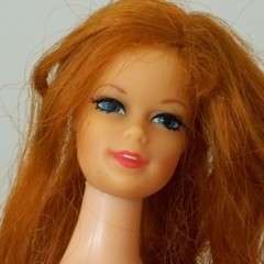 Here is a GORGEOUS vintage TNT Twist n Turn titian Stacey doll made 
