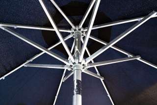 New Deluxe 9 Solar Powered 32pc LED Light Patio Umbrella x 1PC