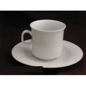 Lynns China Pearl Solitaire Cups & Saucers Kitchen 