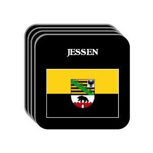  Saxony Anhalt   JESSEN Set of 4 Mini Mousepad Coasters 