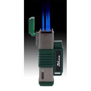  JetLine New York Green Triple Flame Torch Lighter Health 
