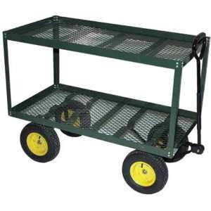 IHS LSC 2448 SC Steel Two Shelf Cart, 300 lbs Capacity, 48 Length x 