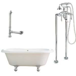  Giagni LP2 PC Portsmouth Floor Mounted Faucet Package 