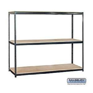  Solid Shelving   96 Inches Wide   84 Inches High   36 