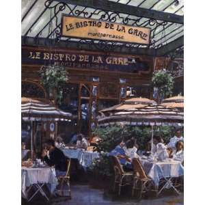    Le Bistro de la Gare   Poster by Lownes (22x28)