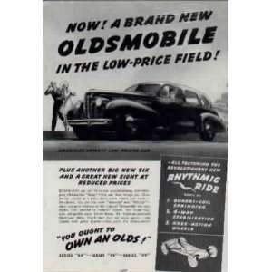 Now A Brand New OLDSMOBILE in the Low priced Field  1938 