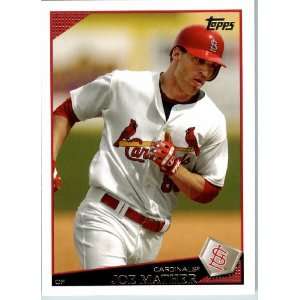 2009 Topps Baseball # 122 Joe Mather St. Louis Cardinals   Shipped In 