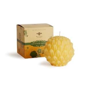  Long lasting Sculpted 100% Pure Beeswax Candle, 4 inch 