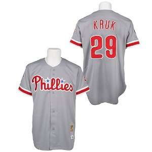  Philadelphia Phillies Authentic 1993 John Kruk Road Jersey 